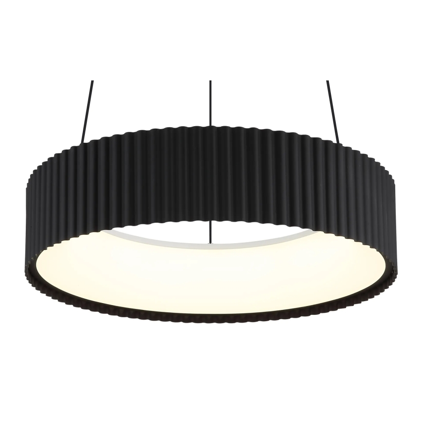 Globo - LED-pendel på wire LED/45W/230V 2700/4000/6000K Ø 46 cm sort