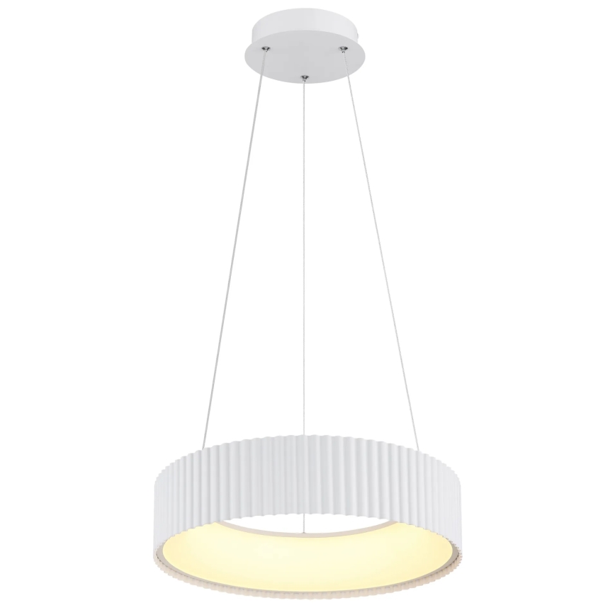 Globo - LED-pendel med wire LED/45W/230V 2700/4000/6000K Ø 46 cm hvid