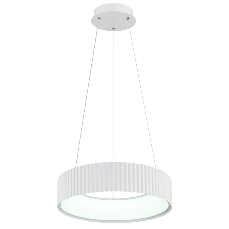 Globo - LED-pendel med wire LED/45W/230V 2700/4000/6000K Ø 46 cm hvid