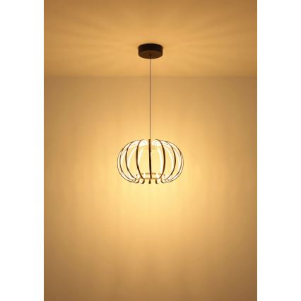Globo - LED-dæmpbar pendel på ledning LED/40W/230V 3000K sort