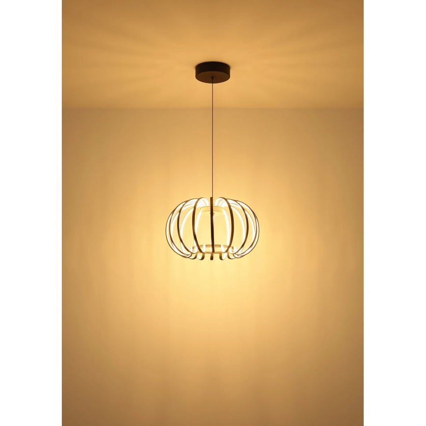 Globo - LED-dæmpbar pendel på ledning LED/40W/230V 3000K sort