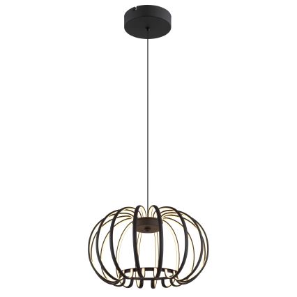 Globo - LED-dæmpbar pendel på ledning LED/40W/230V 3000K sort