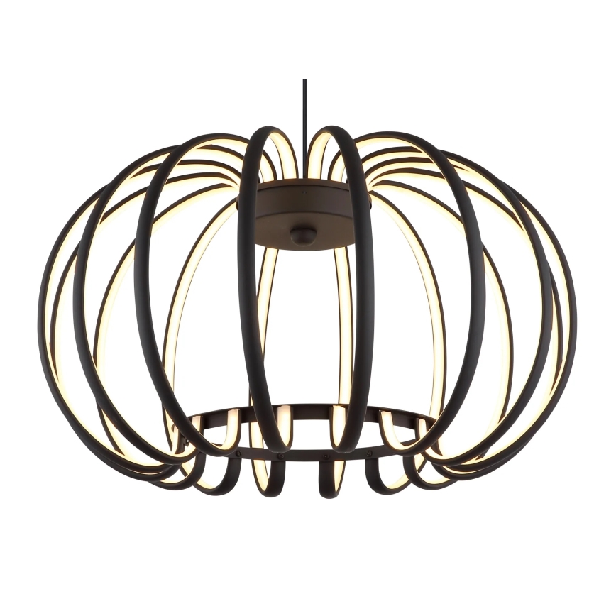 Globo - LED-dæmpbar pendel på ledning LED/40W/230V 3000K sort