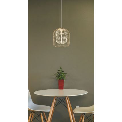 Globo - Pendel på ledning 1xE27/40W/230V Ø 35 cm