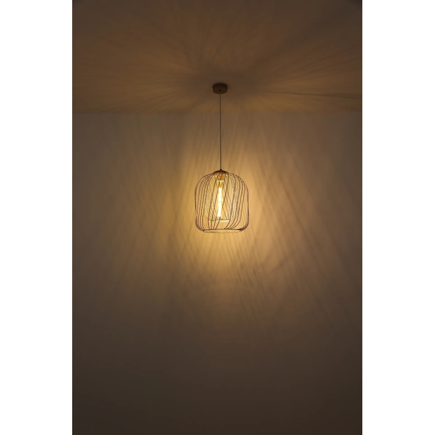 Globo - Pendel på ledning 1xE27/40W/230V Ø 35 cm