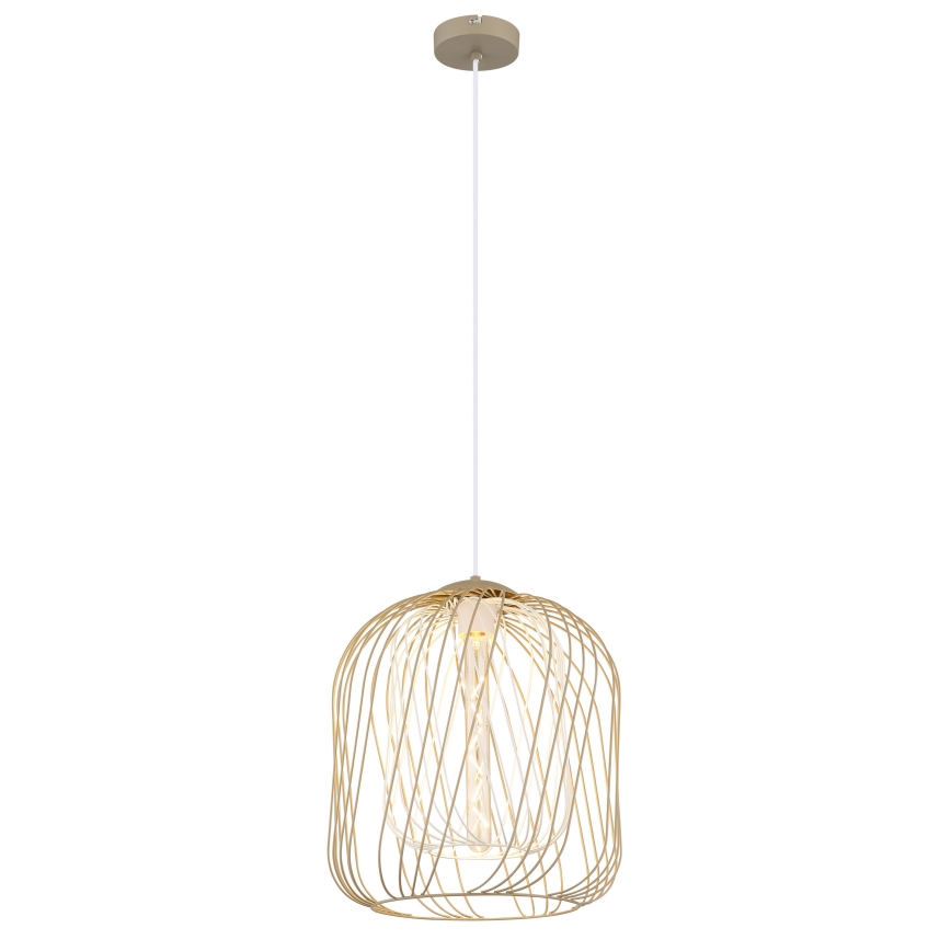 Globo - Pendel på ledning 1xE27/40W/230V Ø 35 cm