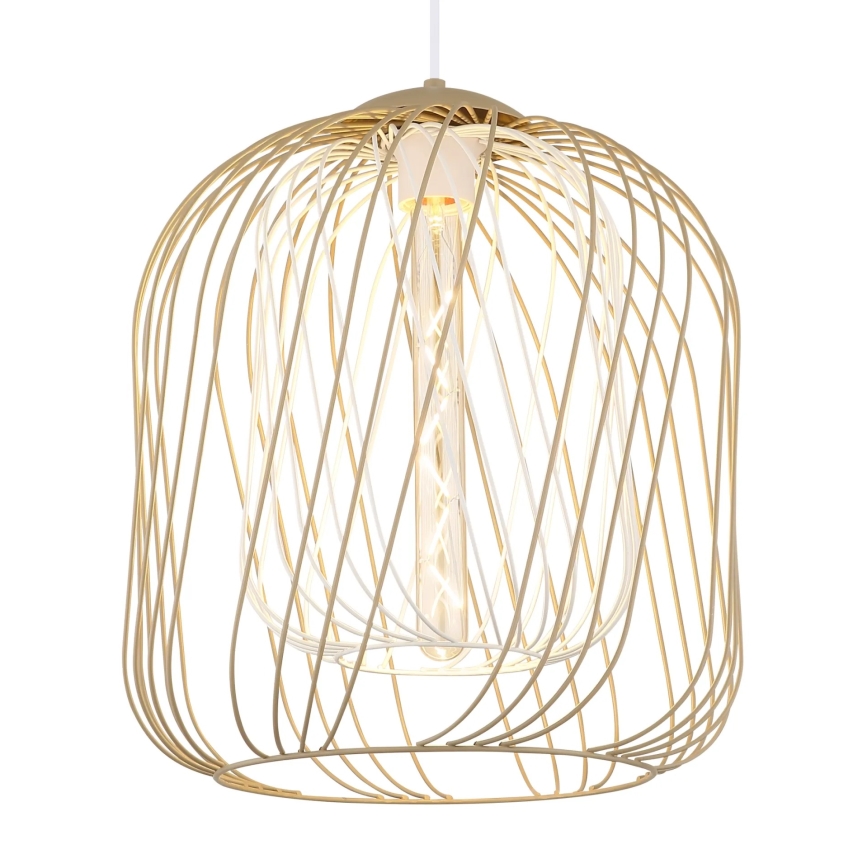 Globo - Pendel på ledning 1xE27/40W/230V Ø 35 cm