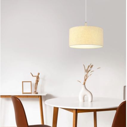 Globo - Pendel på ledning 1xE27/60W/230V