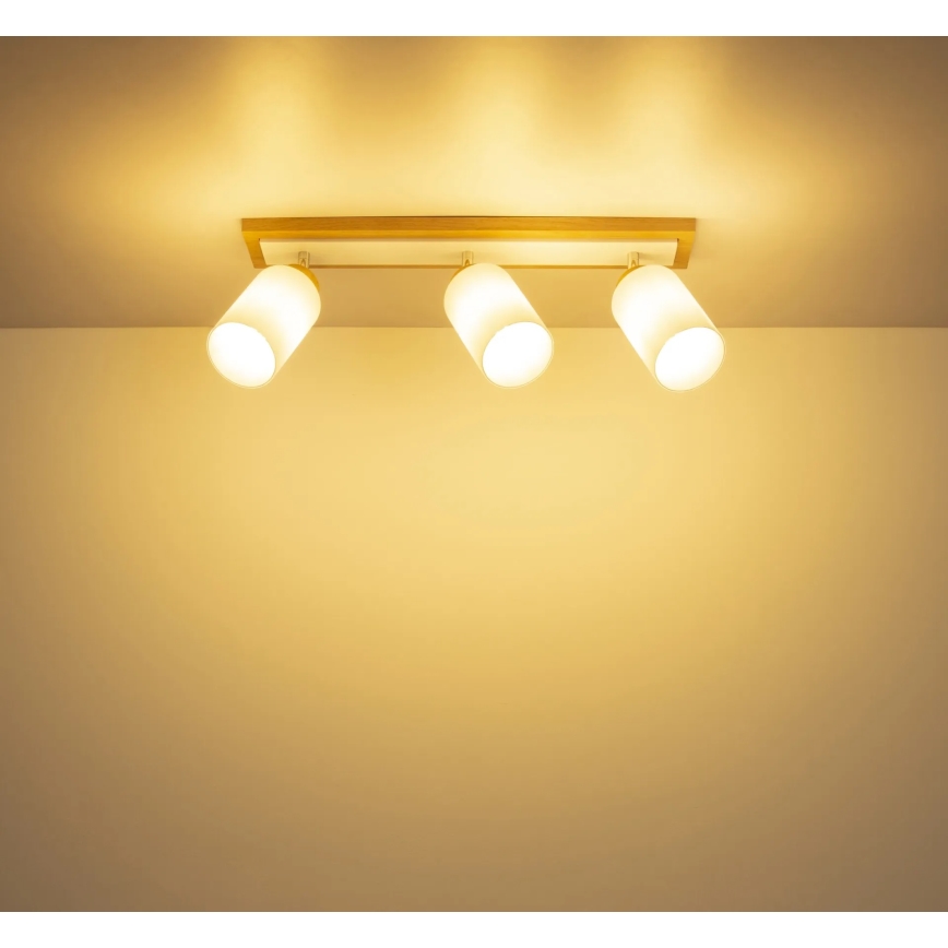 Globo - Spotlampe 3xE27/60W/230V eg/hvid