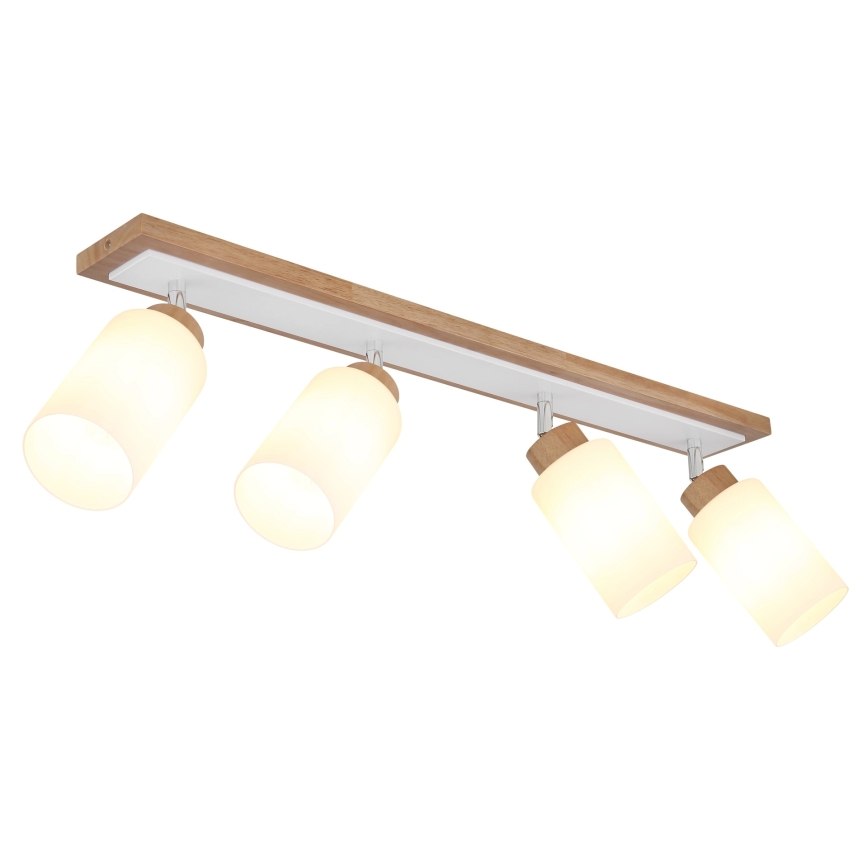 Globo - Loftspot 4xE27/60W/230V beige/hvid
