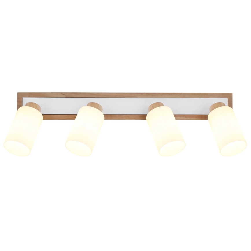 Globo - Loftspot 4xE27/60W/230V beige/hvid