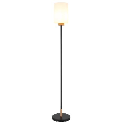 Globo - Gulvlampe 1xE27/60W/230V sort/hvid