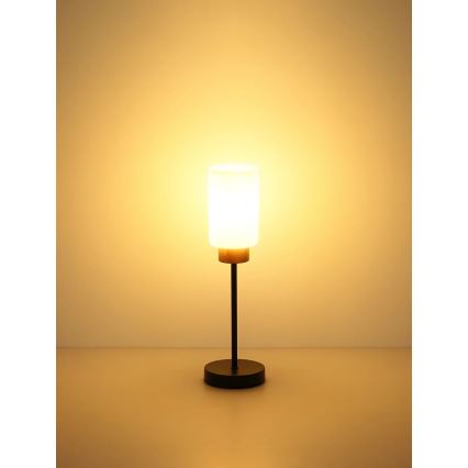 Globo - Bordlampe 1xE27/60W/230V sort/hvid