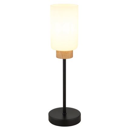 Globo - Bordlampe 1xE27/60W/230V sort/hvid