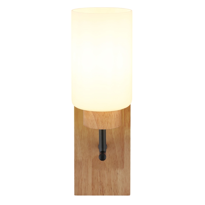 Globo - Væglampe 1xE27/60W/230V eg/hvid
