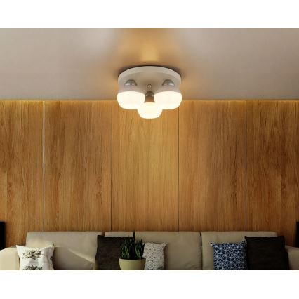 Globo - Loftlampe 3xE27/60W/230V Ø 31,5 cm