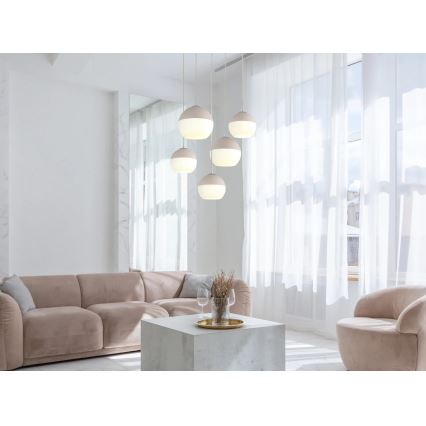 Globo - Pendel på kabel 5xE27/60W/230V