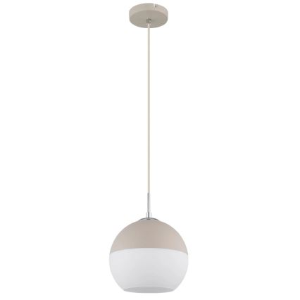 Globo - Pendel på kabel 1xE27/60W/230V Ø 25 cm