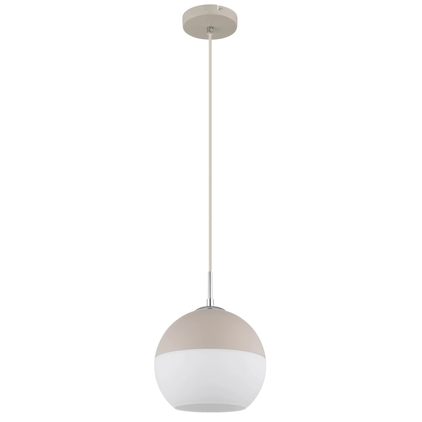 Globo - Pendel på kabel 1xE27/60W/230V Ø 25 cm