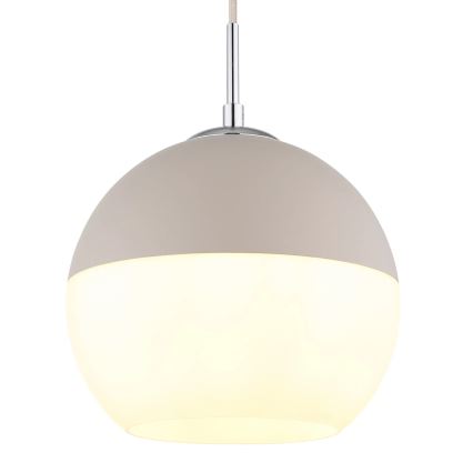 Globo - Pendel på kabel 1xE27/60W/230V Ø 25 cm