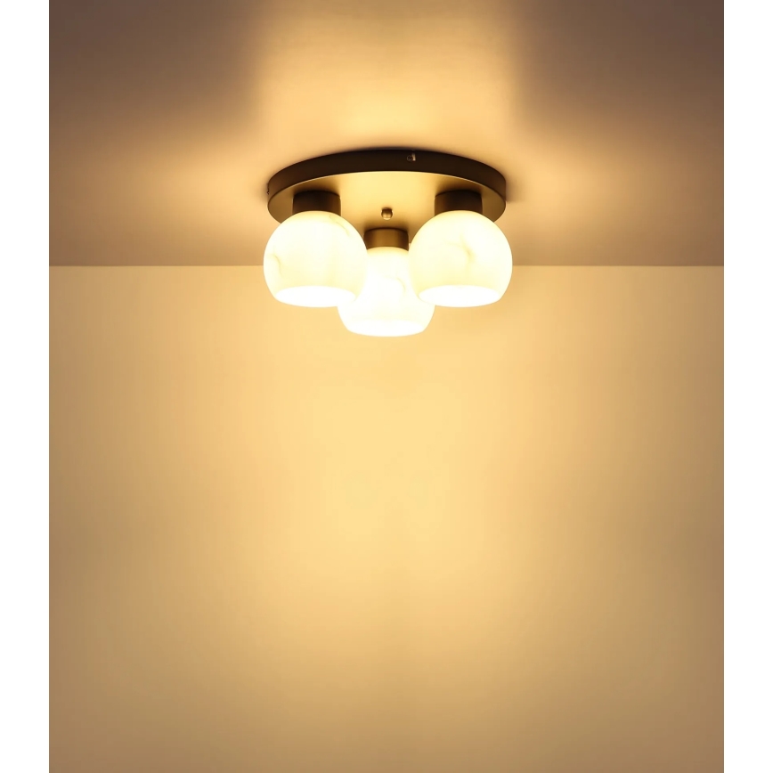 Globo - Loftlampe 3xE27/60W/230V Ø 31,5 cm