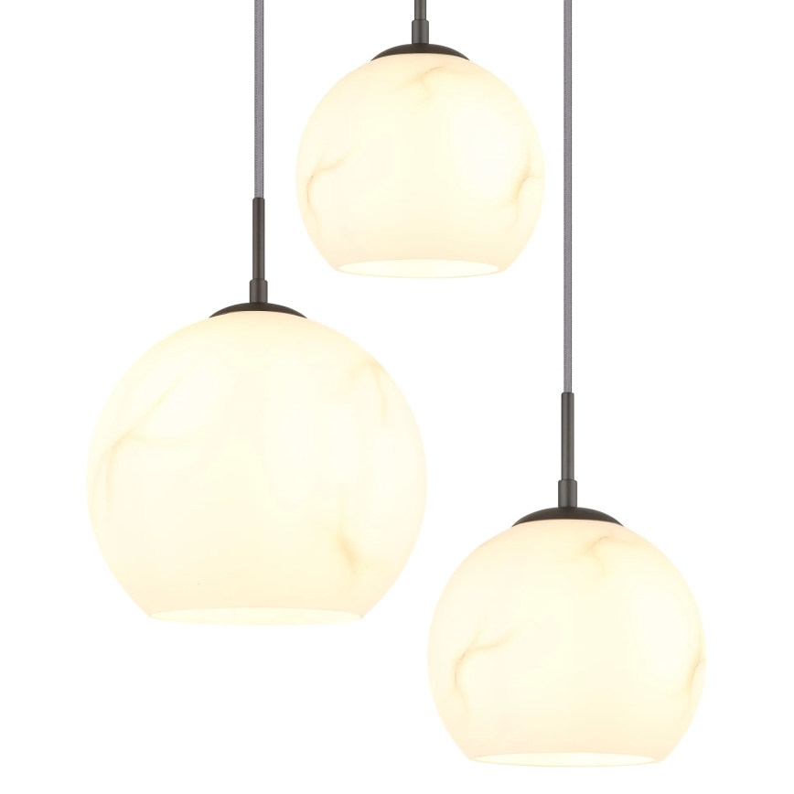 Globo - Lysekrone med kabelophæng 5xE27/60W/230V Ø 75 cm