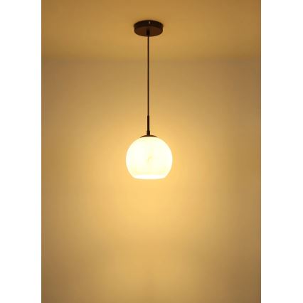 Globo - Kabelophængt pendel 1xE27/60W/230V Ø 20 cm