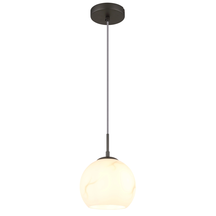 Globo - Kabelophængt pendel 1xE27/60W/230V Ø 20 cm