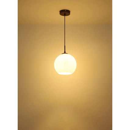 Globo - Pendel med kabelophæng 1xE27/60W/230V Ø 25 cm