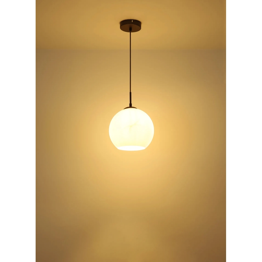 Globo - Pendel med kabelophæng 1xE27/60W/230V Ø 25 cm