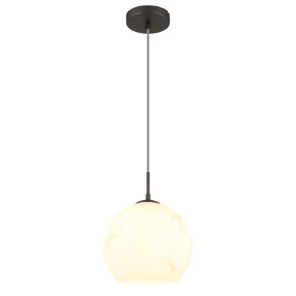 Globo - Pendel med kabelophæng 1xE27/60W/230V Ø 25 cm