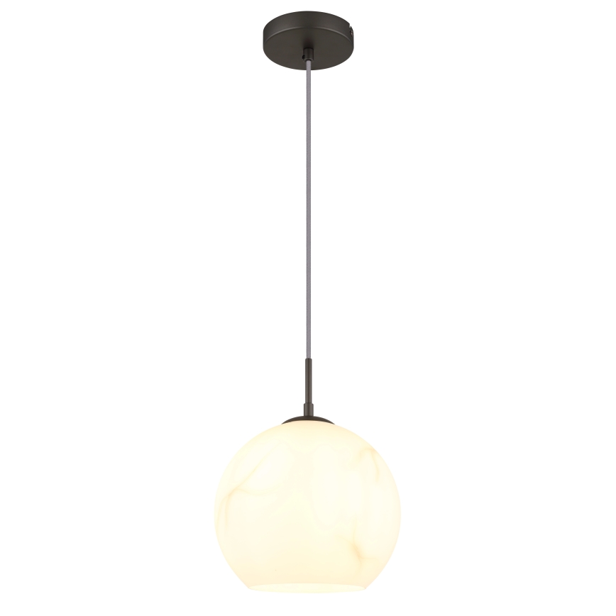 Globo - Pendel med kabelophæng 1xE27/60W/230V Ø 25 cm