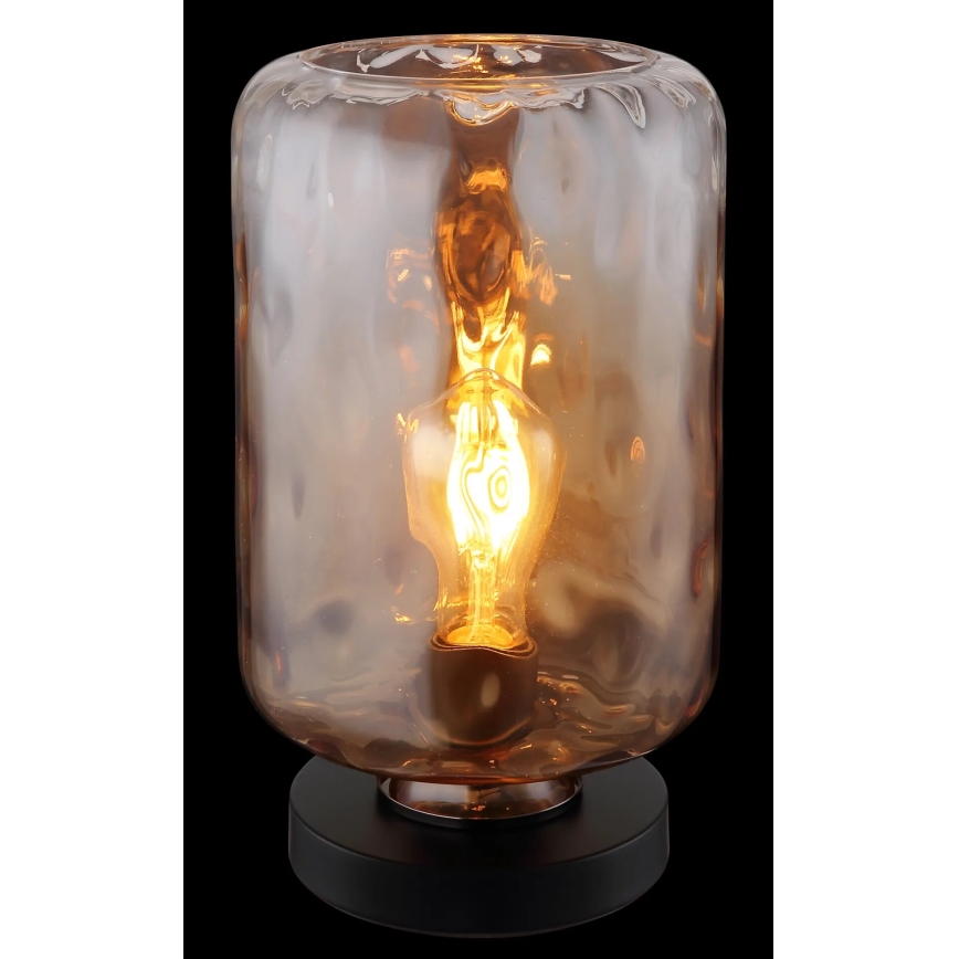 Globo - Bordlampe 1xE27/60W/230V brun
