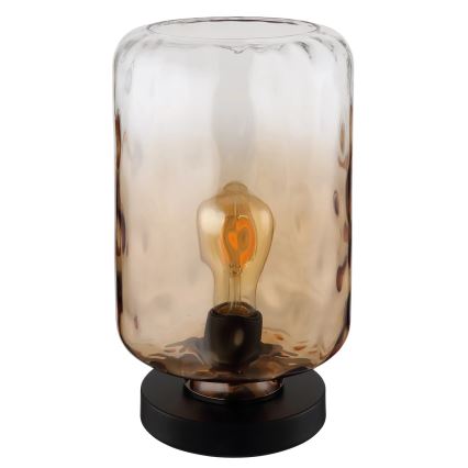 Globo - Bordlampe 1xE27/60W/230V brun