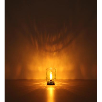 Globo - Bordlampe 1xE27/60W/230V grøn