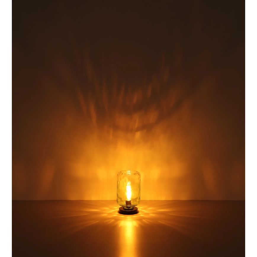Globo - Bordlampe 1xE27/60W/230V grøn