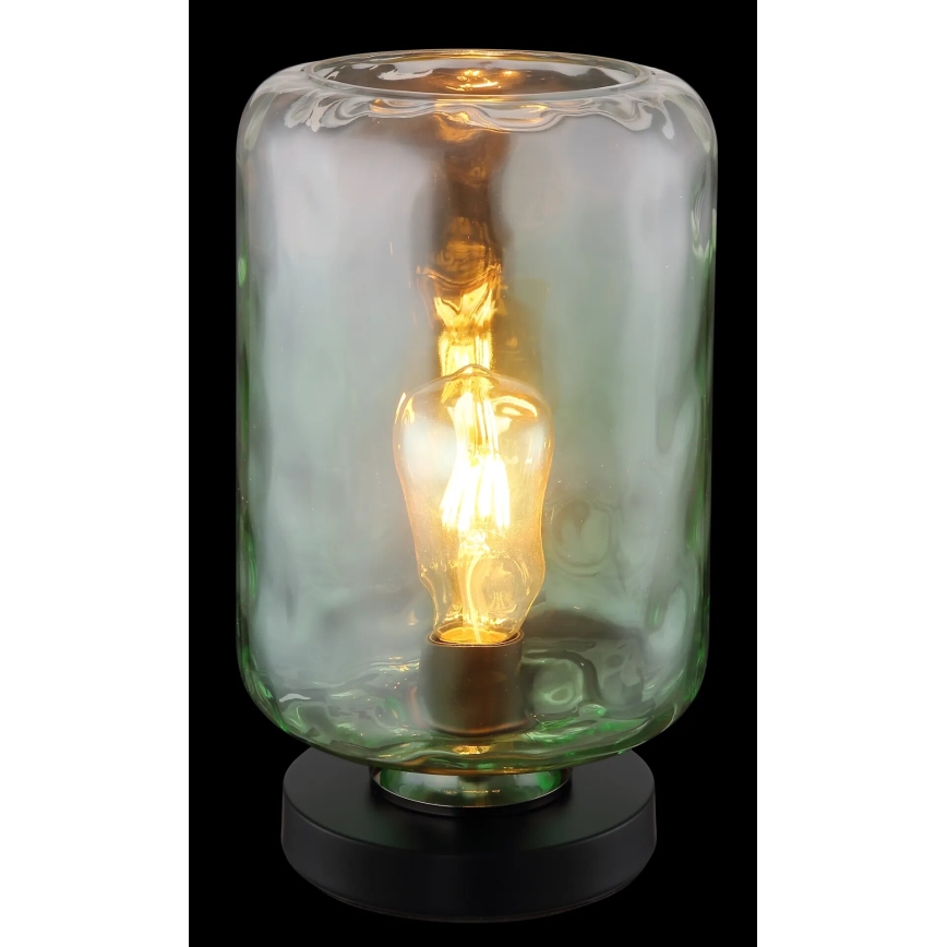 Globo - Bordlampe 1xE27/60W/230V grøn