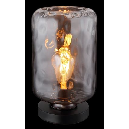 Globo - Bordlampe 1xE27/60W/230V grå