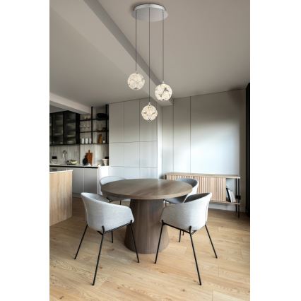 Globo - LED-pendel på wire LED/24W/230V