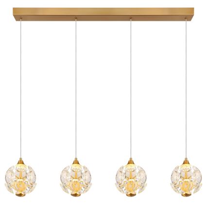 Globo - LED-pendel med kabelophæng LED/32W/230V 3000K guld