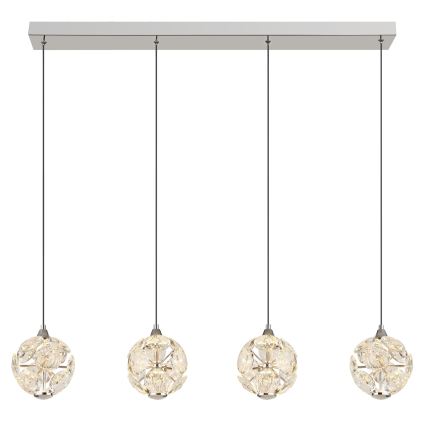 Globo - LED-lysekrone på wire LED/32W/230V