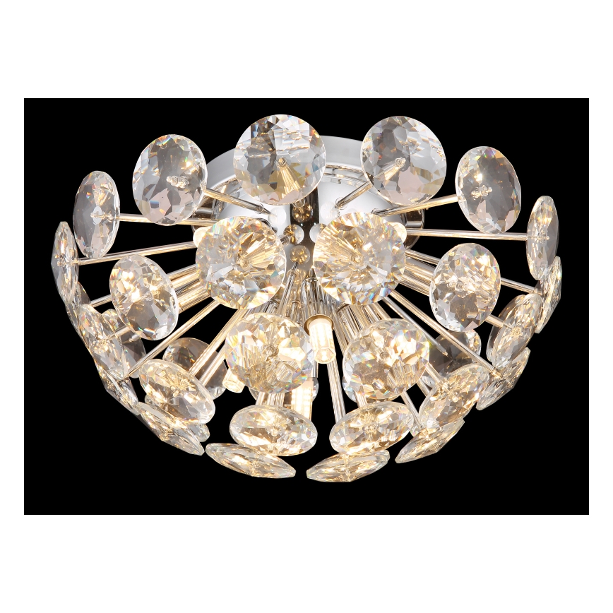 Globo - Loftlampe 10xG9/7W/230V skinnende krom diameter 39 cm