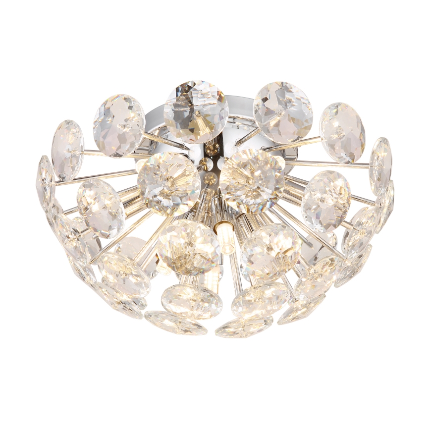 Globo - Loftlampe 10xG9/7W/230V skinnende krom diameter 39 cm