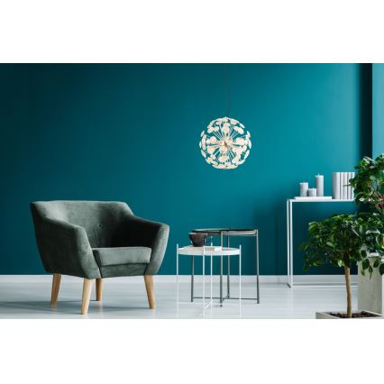 Globo - LED-pendel med kabel LED/24W/230V