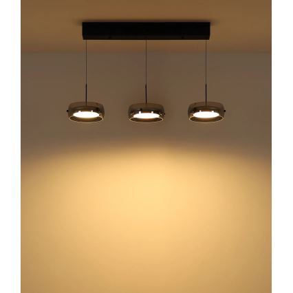 Globo - LED-lysekrone på kabel LED/30W/230V 3000K