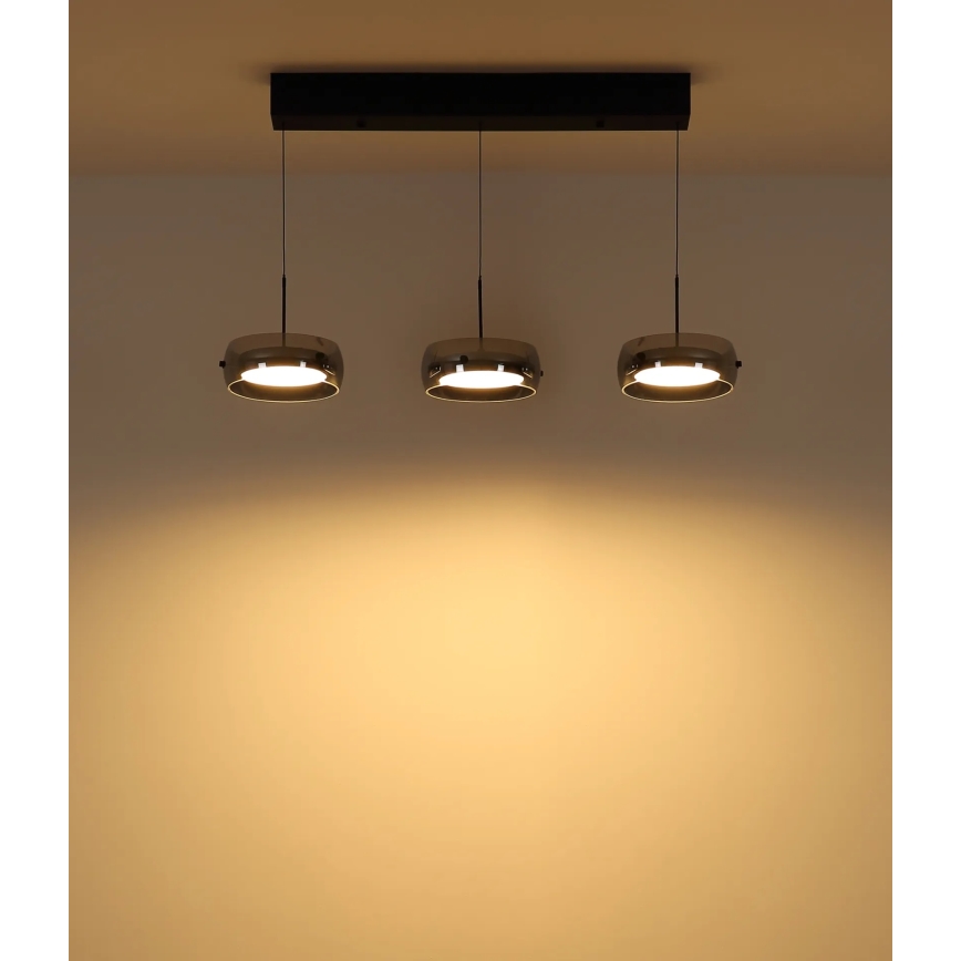Globo - LED-lysekrone på kabel LED/30W/230V 3000K