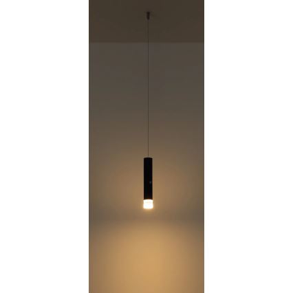 Globo - LED dæmpbar berøringsbetjent genopladelig lampe 2-i-1 LED/2W/230/5V sort