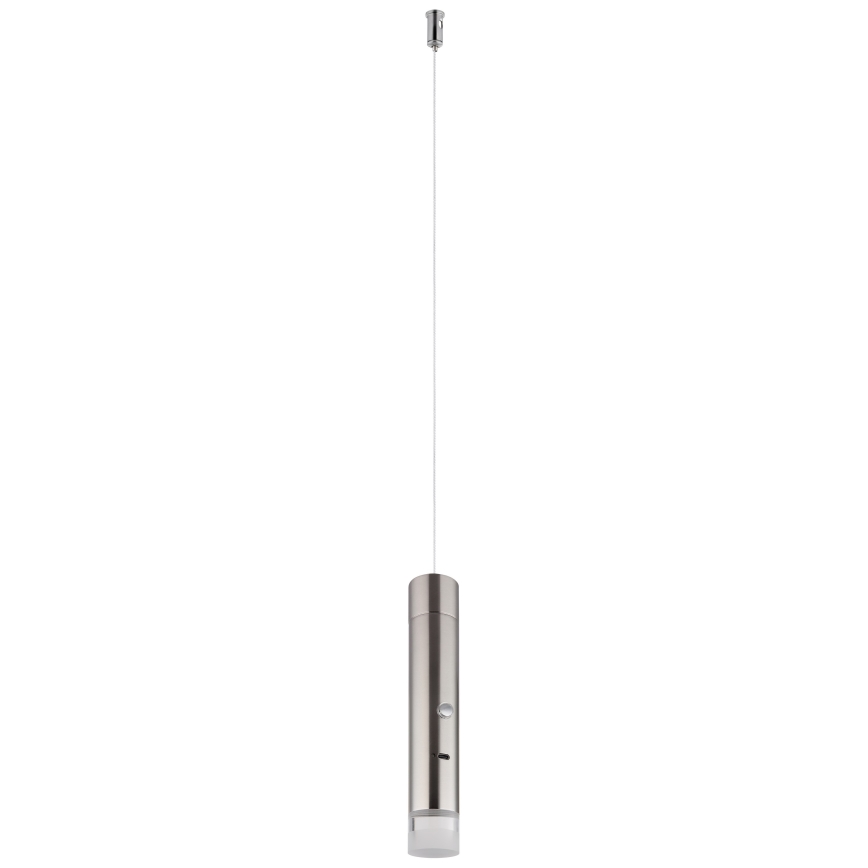 Globo - LED dæmpbar berøringsbetjent genopladelig lampe 2-i-1 LED/2W/230/5V mat krom