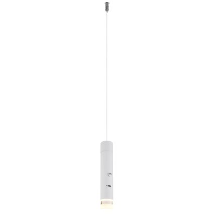 Globo - LED Dæmpbar berøringsbetjent genopladelig lampe 2-i-1 LED/2W/230/5V hvid