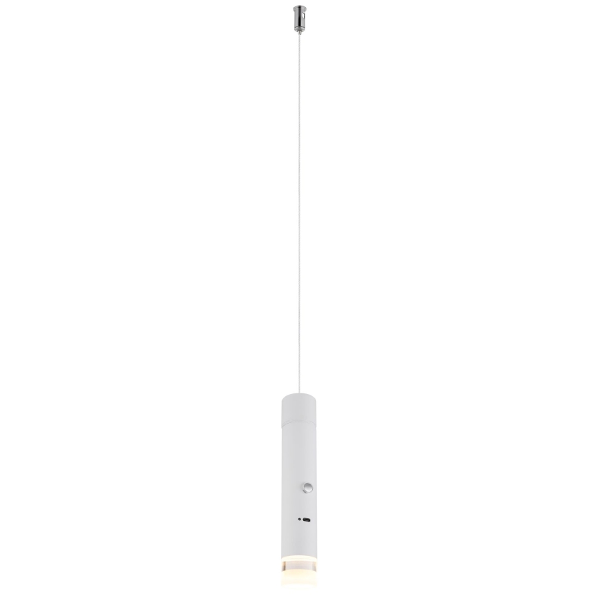 Globo - LED Dæmpbar berøringsbetjent genopladelig lampe 2-i-1 LED/2W/230/5V hvid